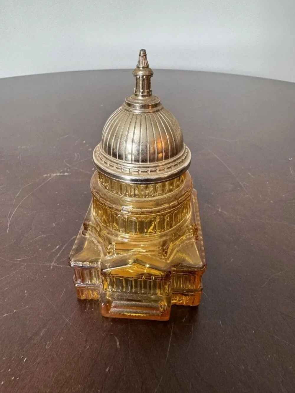 VTG Avon The Capitol Tribute After Shave Decanter Empty
